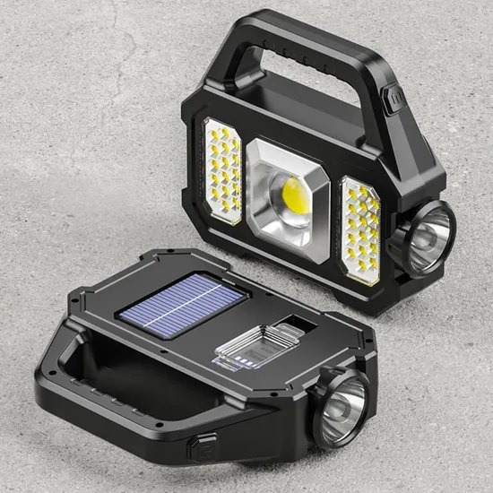 Solar COB Camping Lantern & Searchlight